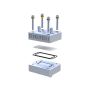 CF042 Cell Assembly, Forward Osmosis, Hastelloy (CF042H-FO)