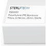 Polyethylene (PE) Membrane Filters, 0.1 Micron, 25mm, 100/Pk