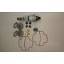 Repair Kit for Rocker 400 (pump rebuild kit), supplied with complete piston set (for models built before 8/2020)