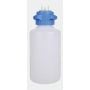 Heavy Duty PP Waste Bottle, 4000 mL w/ overflow protection, autoclavable