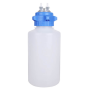PP Waste Bottle 4000ml with Quick-Coupling Connector