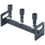 PVC Vacuum Manifold, 3-Position, Standard Cup, 2-Way Valve, KMP3