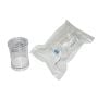 Disposable Filter Funnel, Sterile, 100 ml, Gridded, White, 0.45 Micron, 50/pk