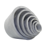 Neoprene Funnel Adapter set of 7 (Size: 1,2,3,4,5,6,7)