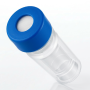 Nylon Syringeless Vials, PFAS-Free, Separa, Light Blue, 0.2 Micron, 100/Pk