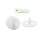 Cellulose Acetate Syringe Filters, PFAS-Free, Abluo, 0.22 Micron, 13mm, 100/Pk