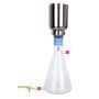 SF52, Stainless Steel Filtration Apparatus, Includes SS Filter Holder, Stopper, and 2L flask with Drain