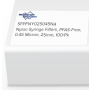 Nylon Syringe Filters, PFAS-Free, 0.45 Micron, 25mm, 100/Pk