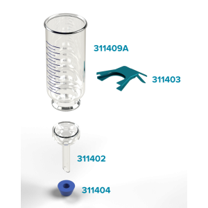 47mm Glass Microanalysis Holder, 500 ml, KG 47