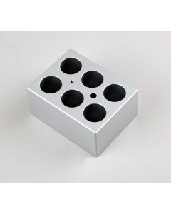 Block Module, 25 mm, 6 well (depth: 45mm)