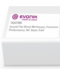 Evonik Flat Sheet Membrane, Puramem Performance, NF, Sepa, 5/pk