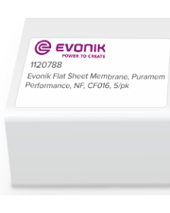 Evonik Flat Sheet Membrane, Puramem Performance, NF, CF016, 5/pk