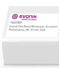 Evonik Flat Sheet Membrane, Puramem Performance, NF, 47 mm, 5/pk