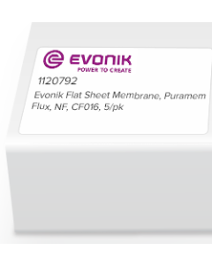 Evonik Flat Sheet Membrane, Puramem Flux, NF, CF016, 5/pk
