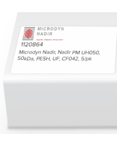 Microdyn Nadir, Nadir PM UH050, 50kDa, PESH, UF, CF042, 5/pk