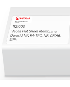 Veolia Flat Sheet Membrane, Duracid NF, PA-TFC, NF, CF016, 5/Pk