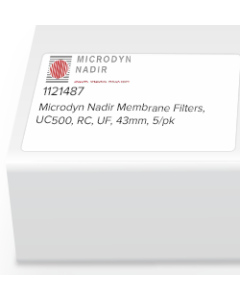 Microdyn Nadir Membrane Filters, UC500, RC, UF, 43mm, 5/pk