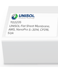 UNISOL Flat Sheet Membrane, AMS, NanoPro S–3014, CF016, 5/pk