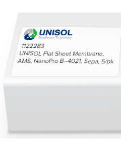 UNISOL Flat Sheet Membrane, AMS, NanoPro B–4021, Sepa, 5/pk