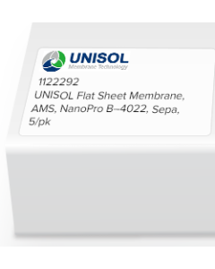 UNISOL Flat Sheet Membrane, AMS, NanoPro B–4022, Sepa, 5/pk