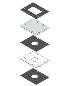Air Gap Membrane Distillation Conversion Kit for Sepa, Chemical Resistant