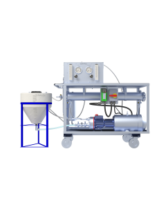 Pilot Skid, Standard Configuration, 2 Lines for Housings, Analog, 230V, 50/60 Hz, 3 Ph, 8.8 GPM at 800 PSI