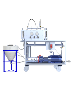 Pilot Skid, Explosion Proof Configuration, 2 Lines for Housings, Analog, 230V, 50/60 Hz, 3 Ph, 8.8 GPM at 1000 PSI