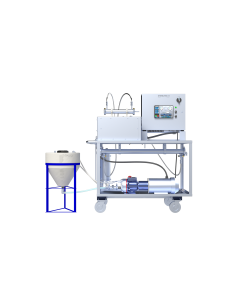 Automated Pilot Skid, Standard Configuration, 2 Lines for CF Cells/Housings, Digital, 230V, 50/60Hz, 3Ph, 8.8GPM at 800 PSI