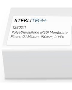 Polyethersulfone (PES) Membrane Filters, 0.1 Micron, 150mm, 20/Pk