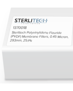 Polyvinylidene Flouride (PVDF) Membrane Filters, 0.45 Micron, 293mm, 25/Pk