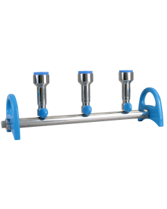 MultiVac 300-MS, 3-Branch Stainless Steel Manifold