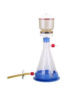 MF31, Filtration Set, incl. 300mL/47mm MF Series Magnetic Filter Funnel with Lid Kit, 1L Receiver Flask with Drain & Silicone Fixing Sucker