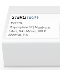 Polyethylene (PE) Membrane Filters, 0.45 Micron, 508mm x 1800mm, 1/Pk