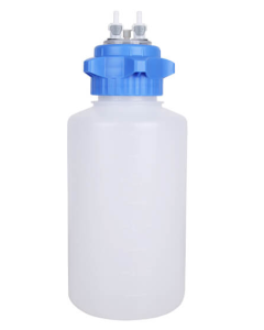 PP Waste Bottle 4000ml with Quick-Coupling Connector