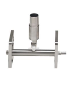 Stainless Steel Vacuum Manifold, 1-Position, Exterior Taper Cup, 2-Way Valve, SS SPE/2