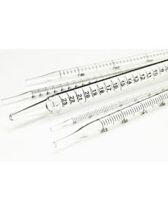 SCILOGEX Serological Pipettes, 25ml Individually wrapped, Sterile 50/bag, 200/case