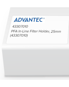 PFA 25, PFA In-Line Filter Holder, 25mm