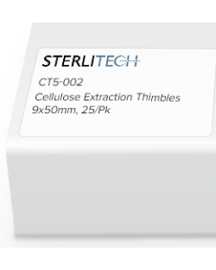 Cellulose Extraction Thimbles 9x50mm, 25/Pk