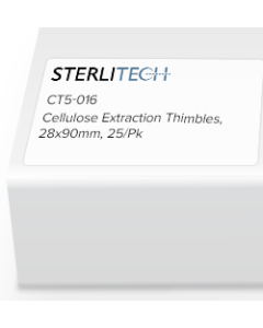Cellulose Extraction Thimbles, 28x90mm, 25/Pk