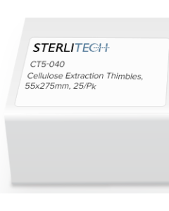 Cellulose Extraction Thimbles, 55x275mm, 25/Pk