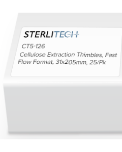 Cellulose Extraction Thimbles, Fast Flow Format, 31x205mm, 25/Pk