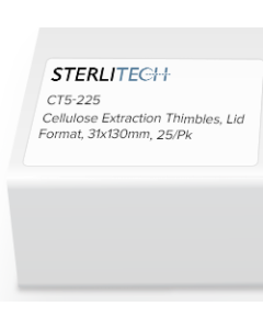 Cellulose Extraction Thimbles, Lid Format, 31x130mm, 25/Pk