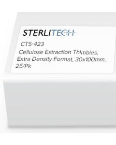 Cellulose Extraction Thimbles, Extra Density Format, 30x100mm, 25/Pk