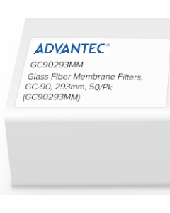 Glass Fiber Membrane Filters, GC-90, 293mm, 50/Pk