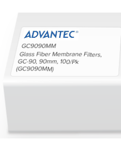 Glass Fiber Membrane Filters, GC-90, 90mm, 100/Pk