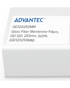 Glass Fiber Membrane Filters, GD-120, 293mm, 50/Pk