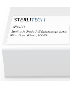 Grade A-E Borosilicate Glass Microfiber, 142mm, 100/Pk