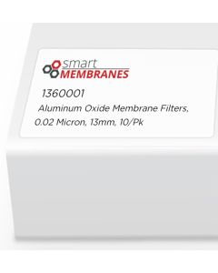 Aluminum Oxide Membrane Filters, 0.02 Micron, 13mm, 10/pk