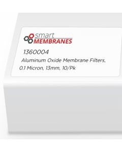 Aluminum Oxide Membrane Filters, 0.1 Micron, 13mm, 10/pk