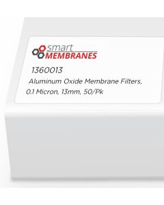 Aluminum Oxide Membrane Filters, 0.1 Micron, 13mm, 50/pk